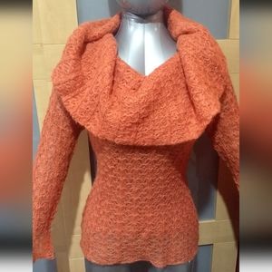 New Women DKNY Soft Lace Sweater